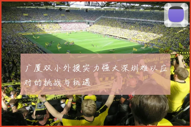 广厦双小外援实力强大深圳难以应对的挑战与机遇